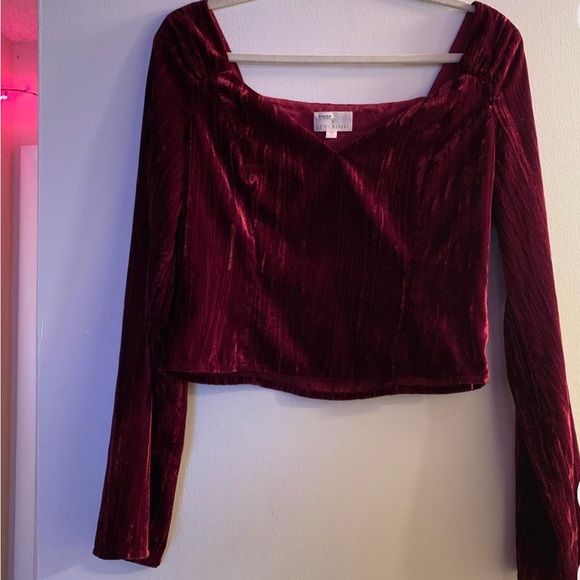 Lost + Wander Sonoma Velvet Blouse - Picture 2 of 3